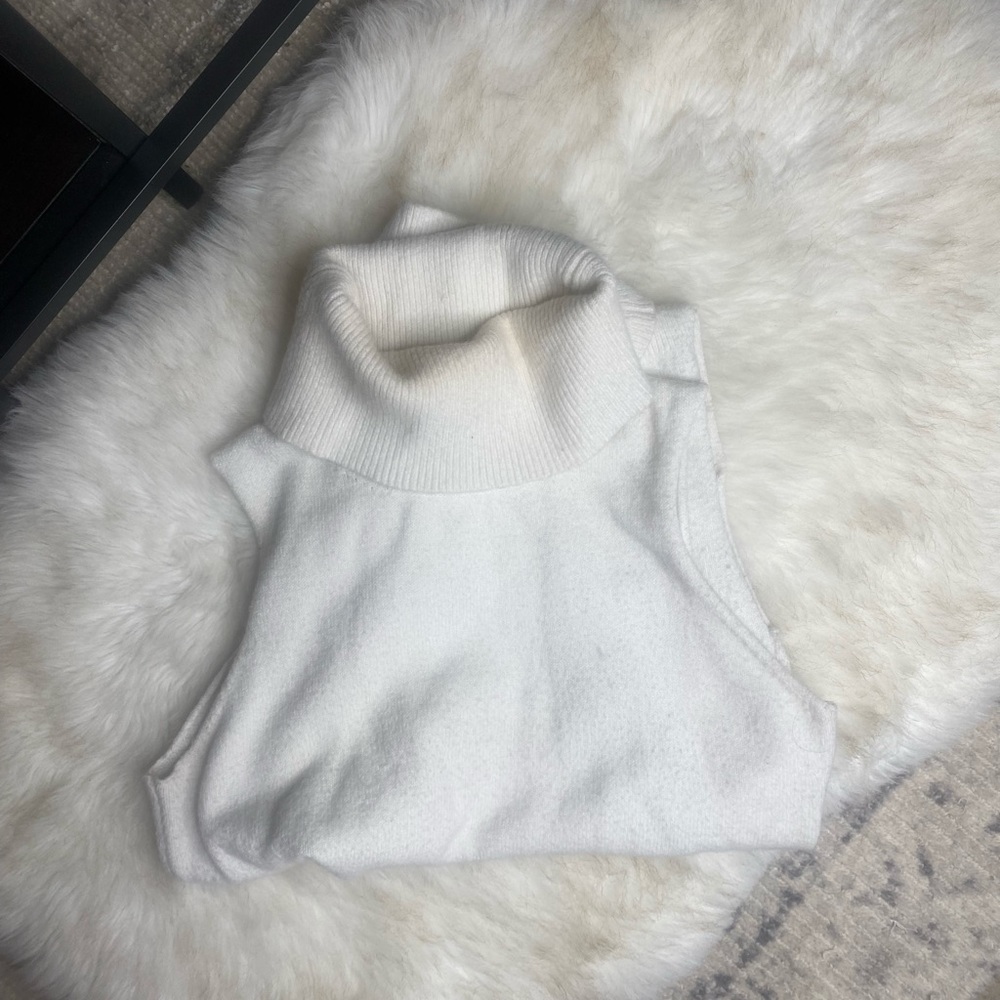 Turtleneck Tank Sweater
